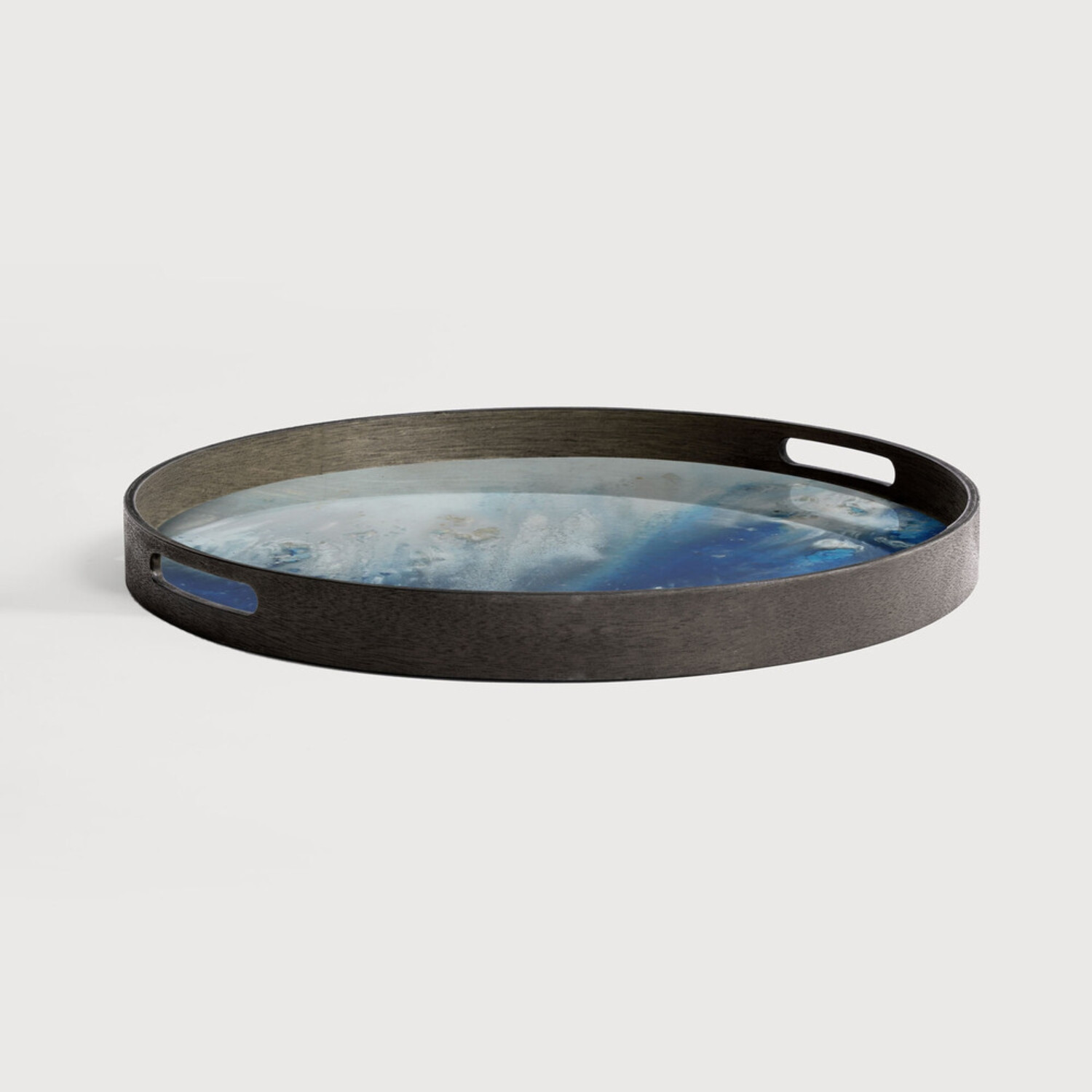 Plateau en verre ORGANIC rond Ethnicraft