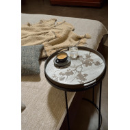 BLOSSOM round glass tray Ethnicraft