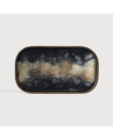 Plateau en verre ORGANIC rectangle Ethnicraft