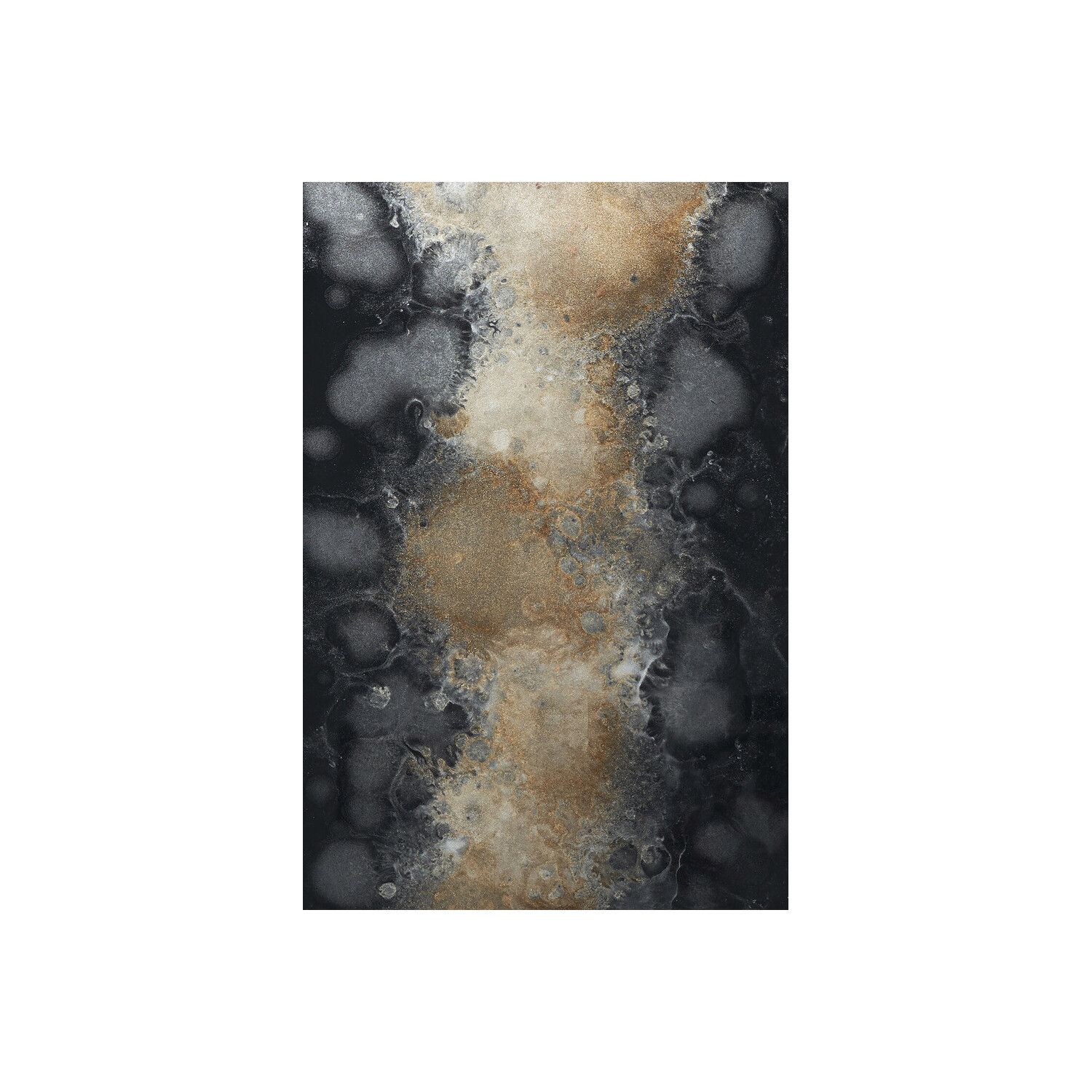 ORGANIC rectangle glass tray Ethnicraft