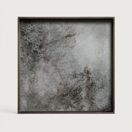 AGED clear square mirror tray Ethnicraft