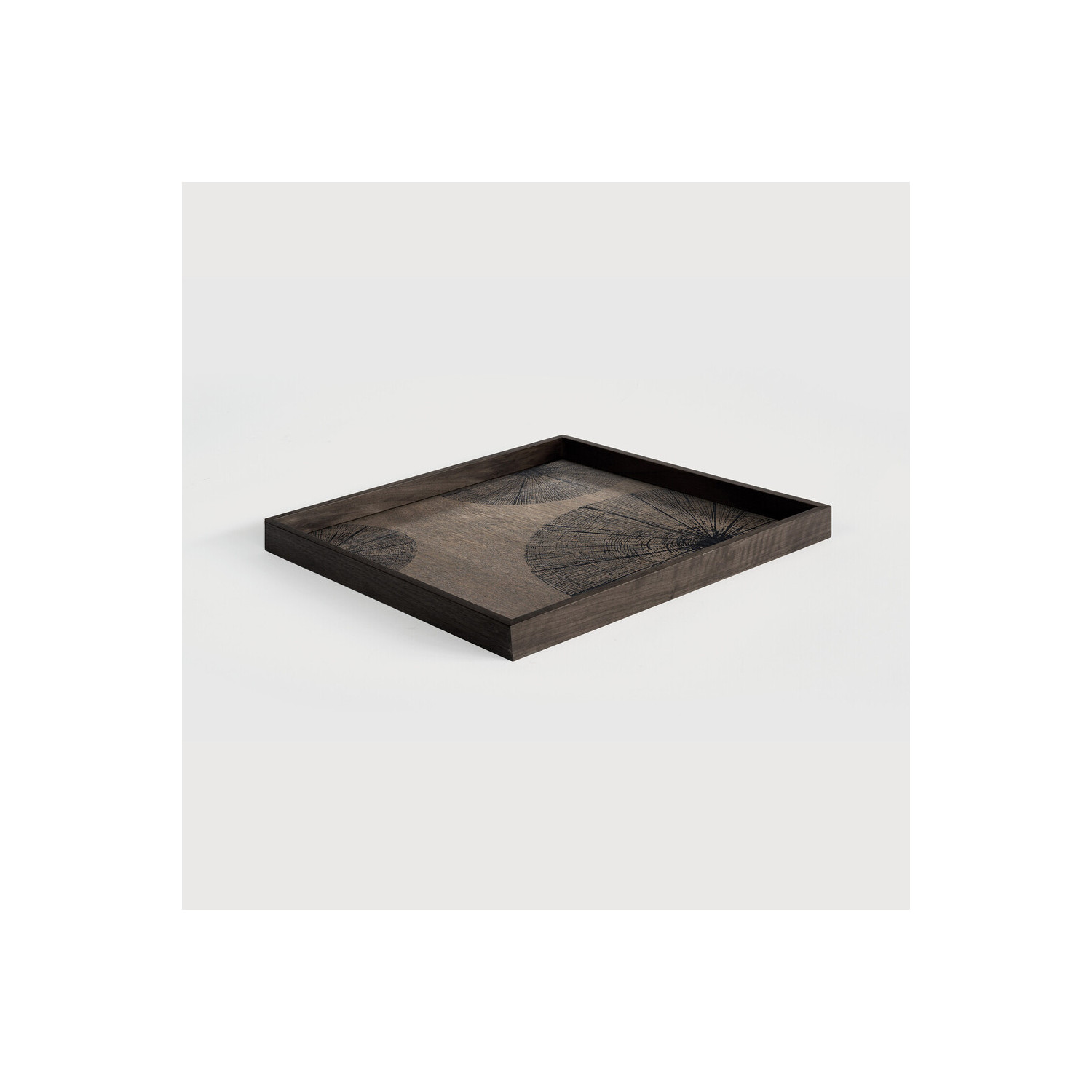 SLICES (L) square wooden tray Ethnicraft