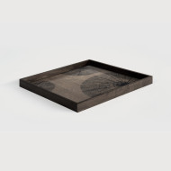 SLICES (L) square wooden tray Ethnicraft