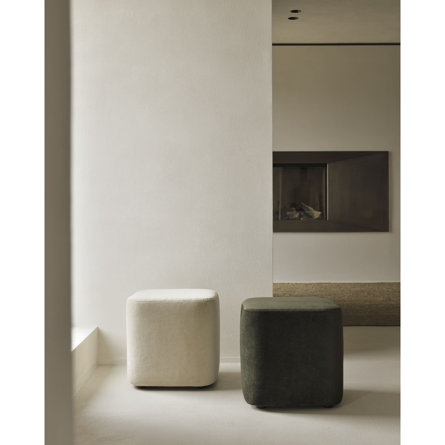 Ethnicraft CUBE pouffe