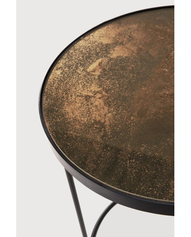 NESTING Ethnicraft mirror nesting side table set