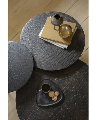 LUNA Ethnicraft round coffee table 50x50x45cm