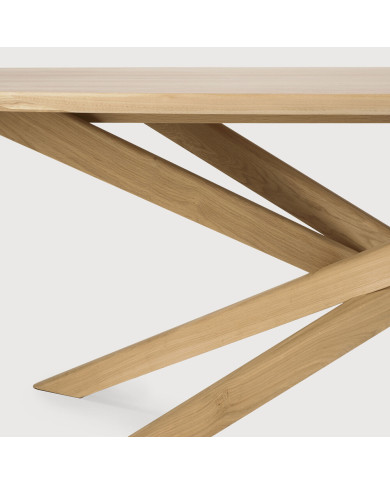 Table MIKADO rectangulaire chêne Ethnicraft