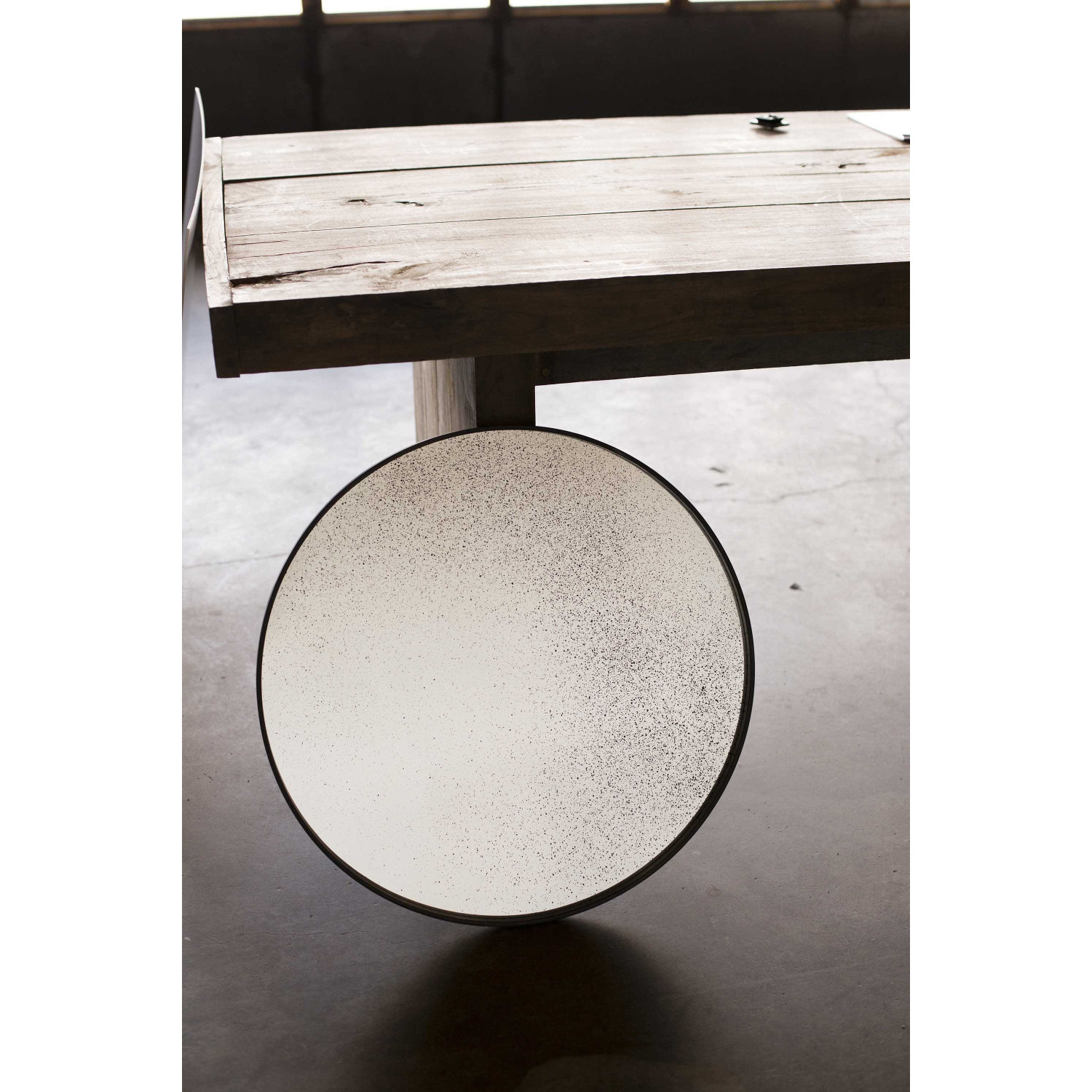 AGED round mirror Ethnicraft