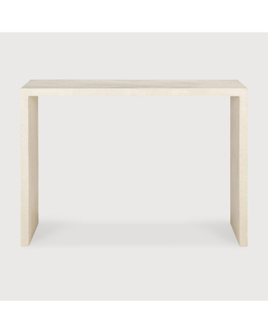 ELEMENTS microcement console Ethnicraft