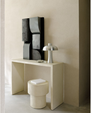 ELEMENTS microcement console Ethnicraft