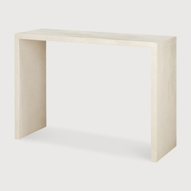 ELEMENTS microcement console Ethnicraft