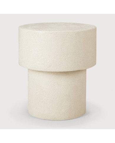 ELEMENTS microcement side table Ethnicraft