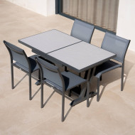 Les Jardins du Sud FUSION extendable balcony table