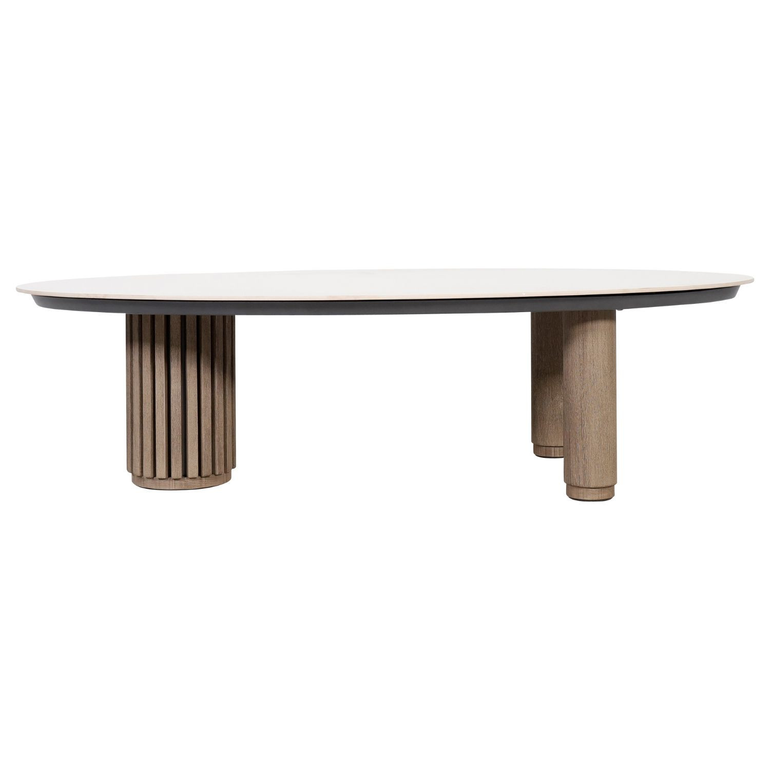 CHESTER oval low table Les Jardins
