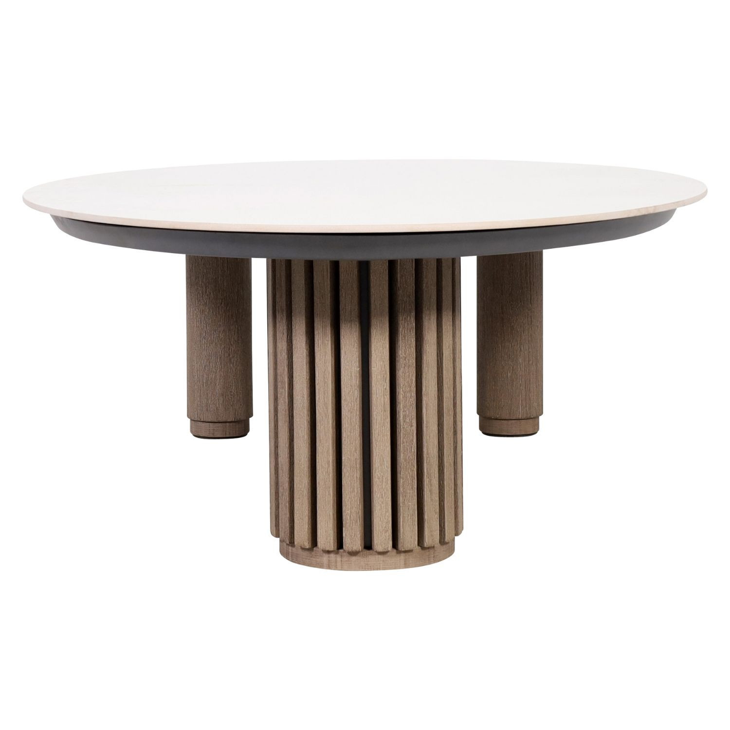 CHESTER oval low table Les Jardins