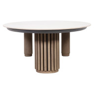 CHESTER oval low table Les Jardins