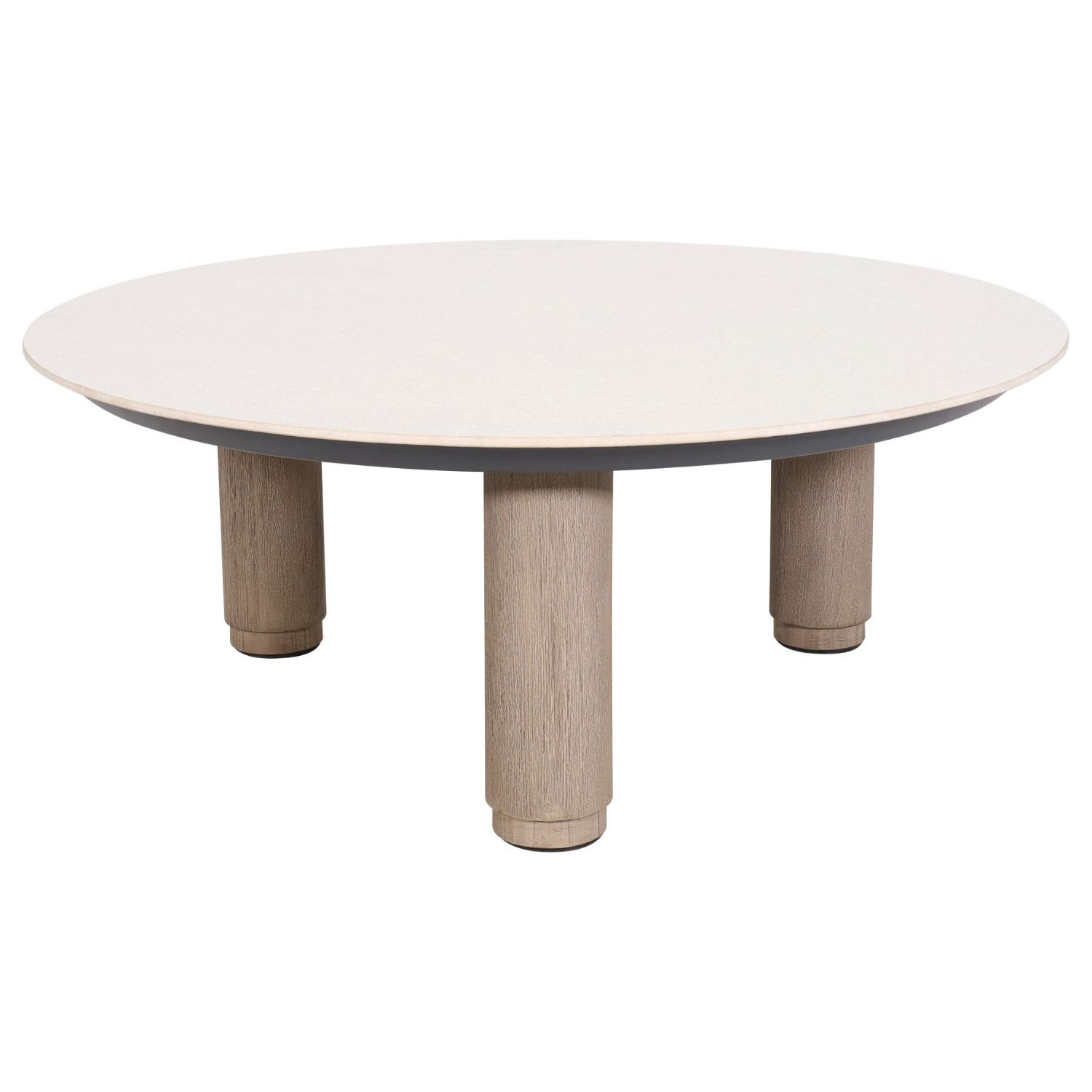 Table basse ronde Ø90cm CHESTER Les Jardins