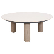 Table basse ronde Ø90cm CHESTER Les Jardins