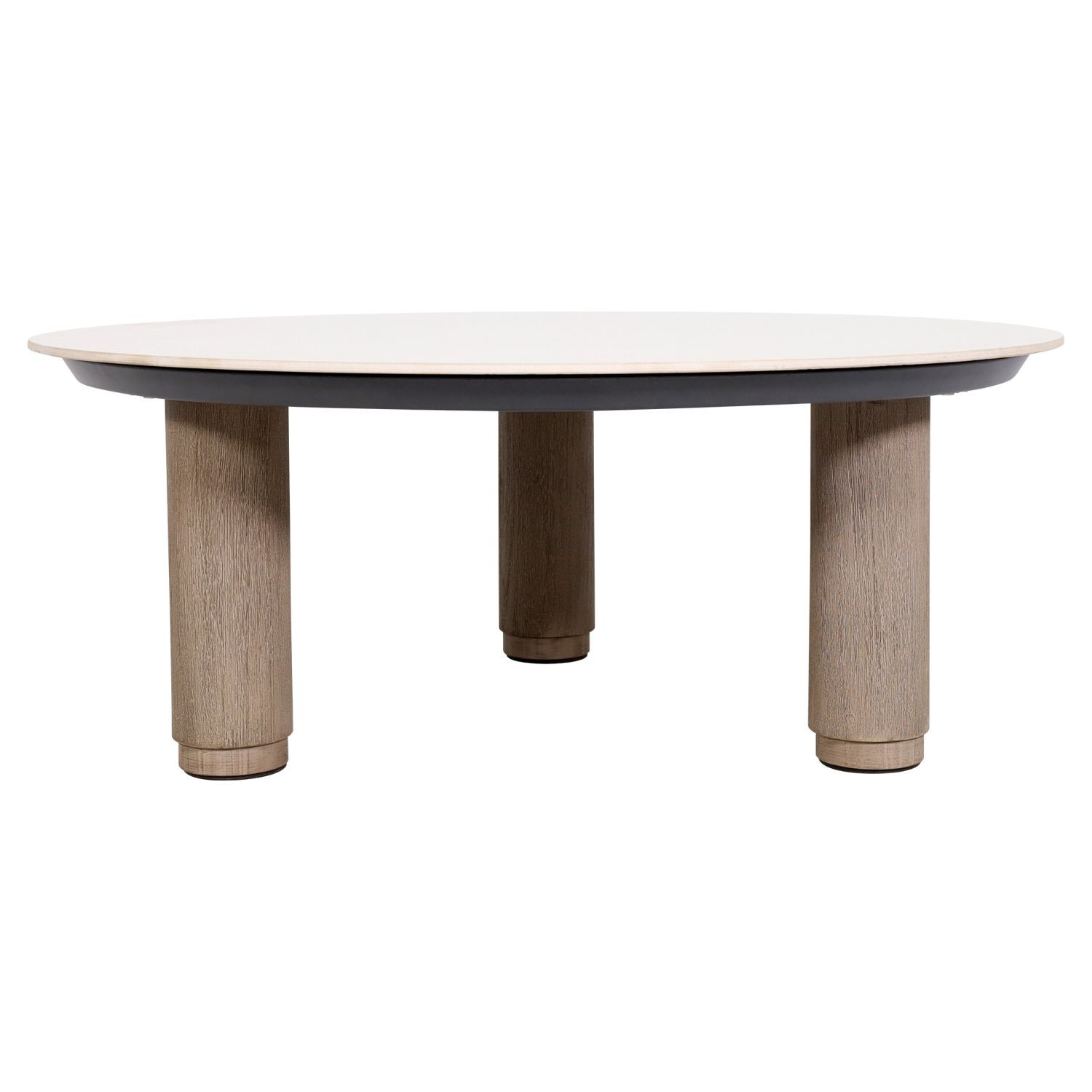 Table basse ronde Ø90cm CHESTER Les Jardins