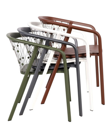 Les Jardins CHESTER stacking armchair