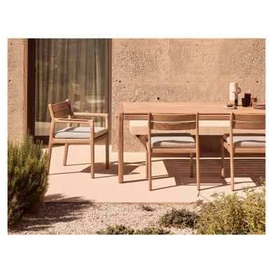 JACK garden chair with cushion Ethnicraft
