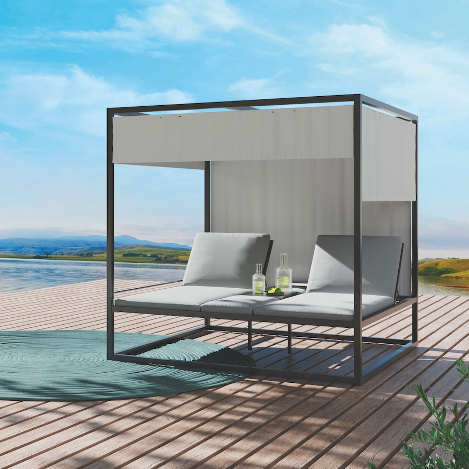 Les Jardins du Sud CUBE daybed