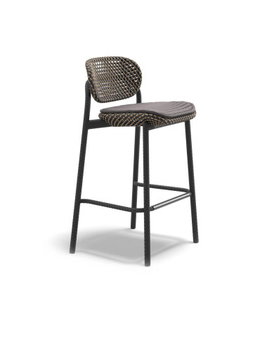 Tabouret de bar ROII Tobacco Dedon