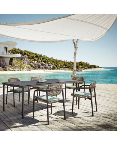 ROII Tobacco Dedon armchair