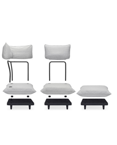 Canapé d'angle PALETTI ROYAL Fatboy
