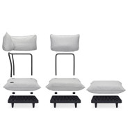 Canapé d'angle PALETTI ROYAL Fatboy