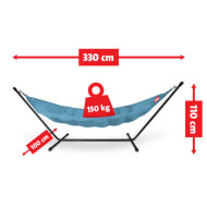 HEADDEMOCK Fabtoy hammock with cushion 
