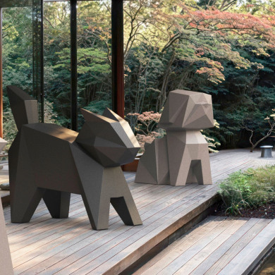 Sculpture ORIGAMI Koneko Vondom