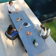 Les Jardins du Sud CANNES 180/240 cm extensible ceramic table