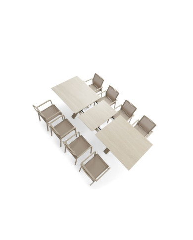 Les Jardins du Sud CANNES 180/240 cm extensible ceramic table