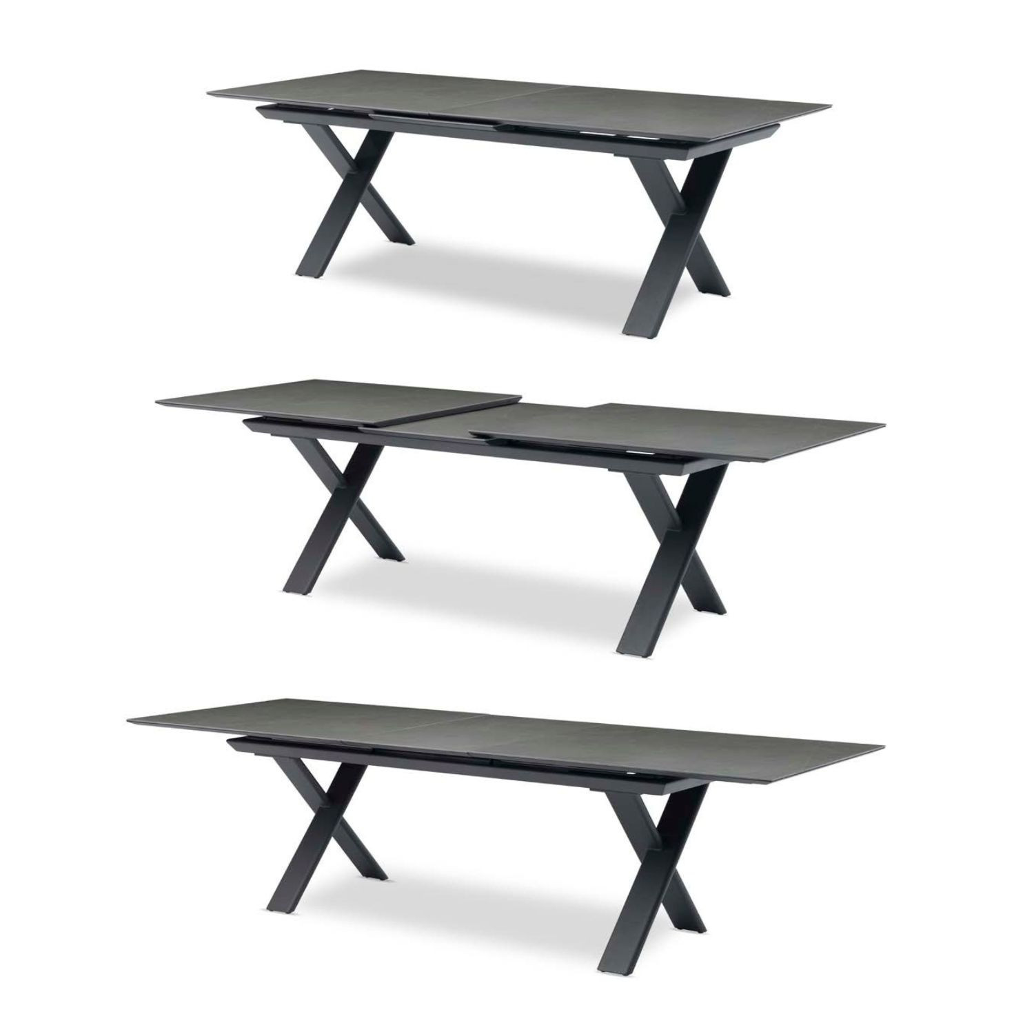 Table céramique extensible CANNES 180/240 cm Les Jardins du Sud