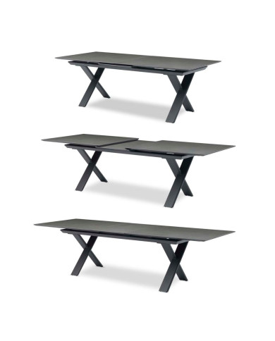 Les Jardins du Sud CANNES 240/300 cm extensible ceramic table