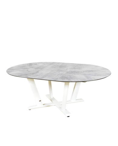 Les Jardins HEGOA 146/206 cm extensible round table