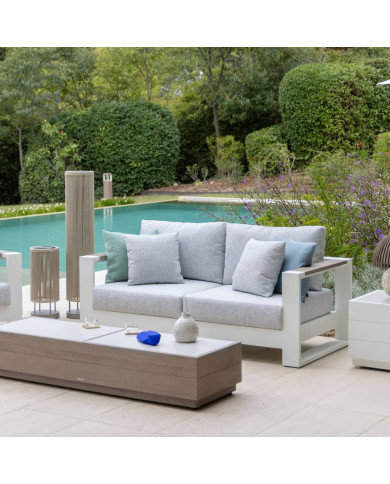 Les Jardins RANCHO 2-seater garden sofa