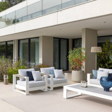 Les Jardins RANCHO club armchair