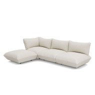 SUMO BOUCLE RECYCLED Beige Corner Sofa Fatboy