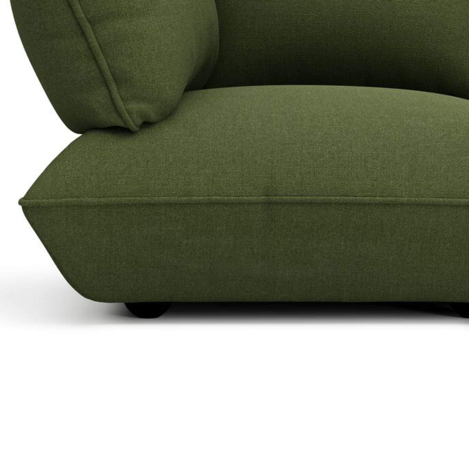 SUMO BOUCLE RECYCLED Leaf Green Corner Sofa Fatboy