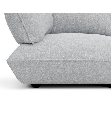 SUMO CORD RECYCLED Light Grey Melange Corner Sofa Fatboy