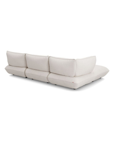 SUMO CORD RECYCLED Soft Creme Corner Sofa Fatboy