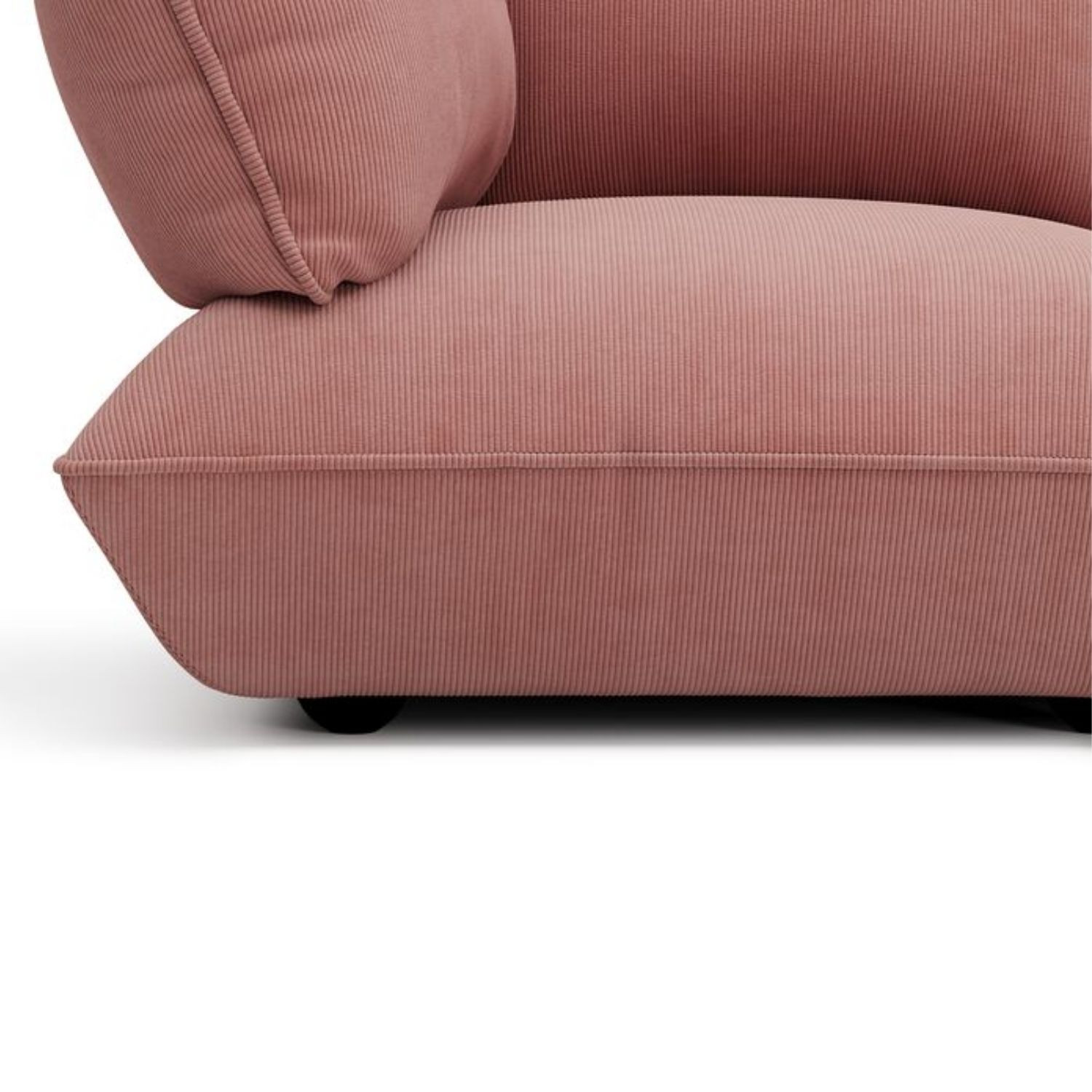 SUMO CORD RECYCLED Soft Pink Corner Sofa Fatboy