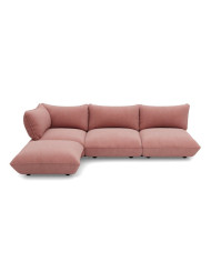 SUMO CORD RECYCLED Deep Blue Corner Sofa Fatboy