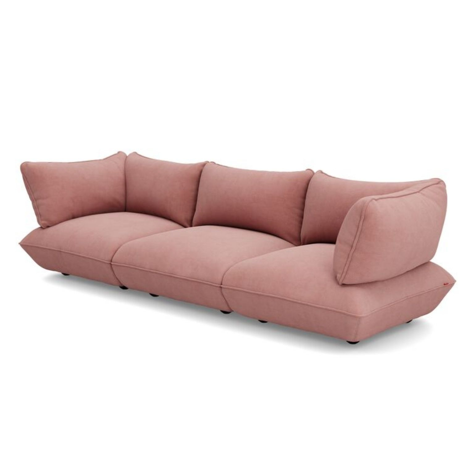 Grand canapé SUMO CORD RECYCLED Soft Pink Fatboy