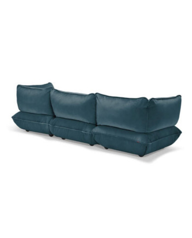 Large SUMO VELVET sofa Petrol Fatboy