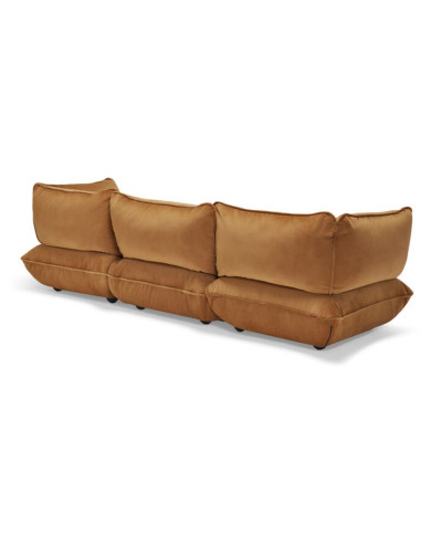 Large SUMO VELVET sofa Almond Fatboy