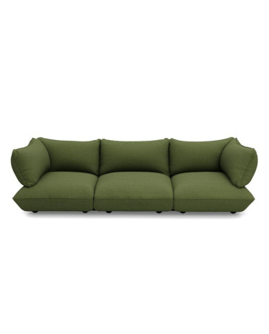 Large SUMO BOUCLE RECYCLED sofa Leaf Green Fatboy