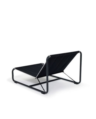 Anthracite BEANBASE armchair + ORIGINAL pouf Fatboy